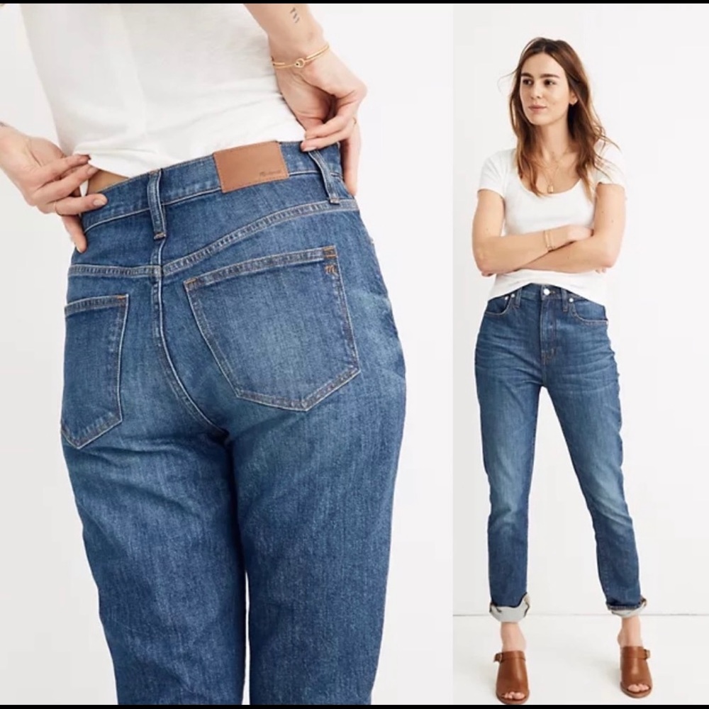 Madewell High-Rise Slim Boyjean Eco Edition